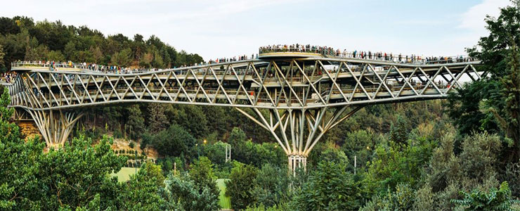 The Nature Bridge, Tehran, Iran